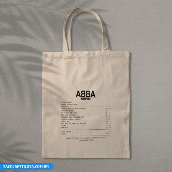 Sacola Ecobag ABBA Arrival 1976