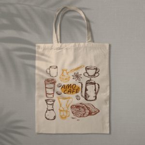 Sacola Ecobag Amo Café