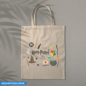 Sacola Ecobag Harry Potter