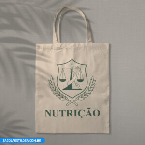 Sacola Ecobag Nutrição Brasão