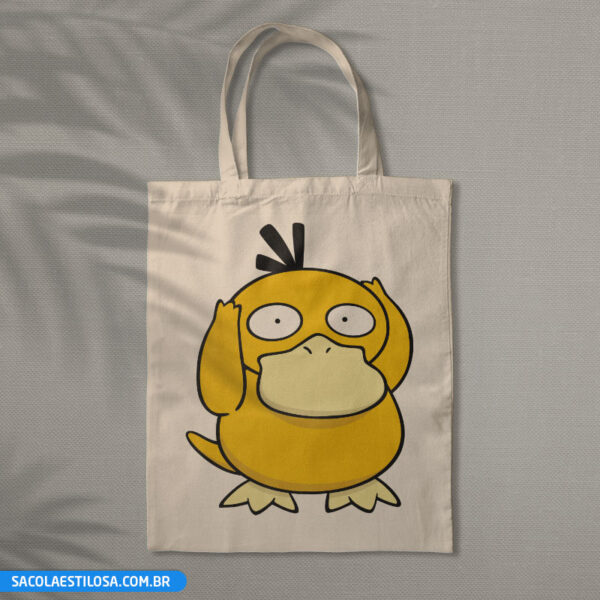 Sacola Ecobag Psyduck Pokémon