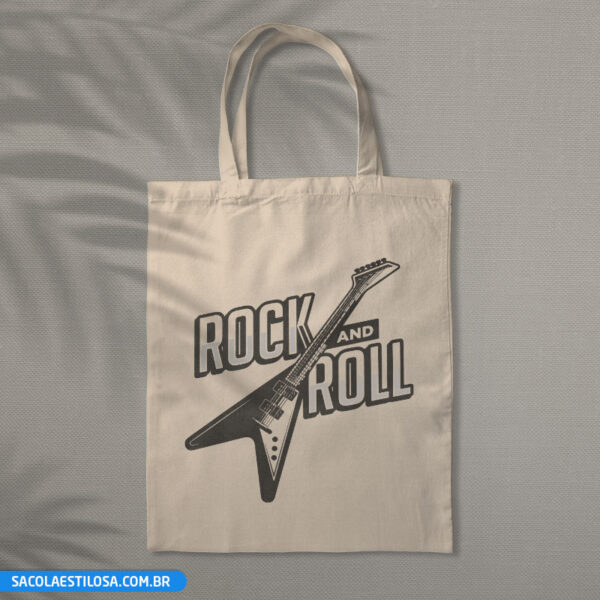 Sacola Ecobag Rock and Roll