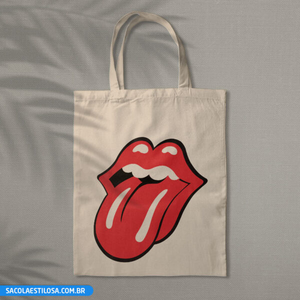 Sacola Ecobag Rolling Stones