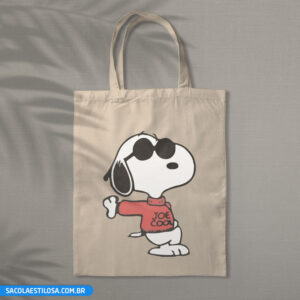 Sacola Ecobag Snoopy Joe cool