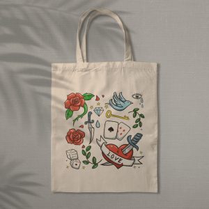 Sacola Ecobag Tatuagens Old School